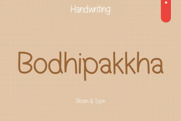 Bodhipakkha: A Handwritten Font for Modern Web Design