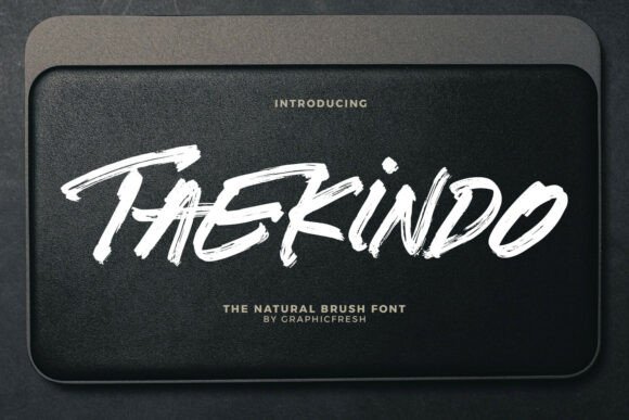 Boost Your Brand with Taekindo: A Natural Brush Font
