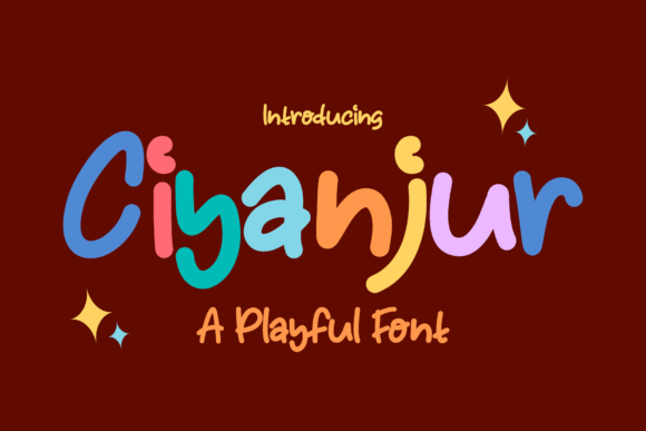 Bring Charm to Your Creations with Ciyanjur Font