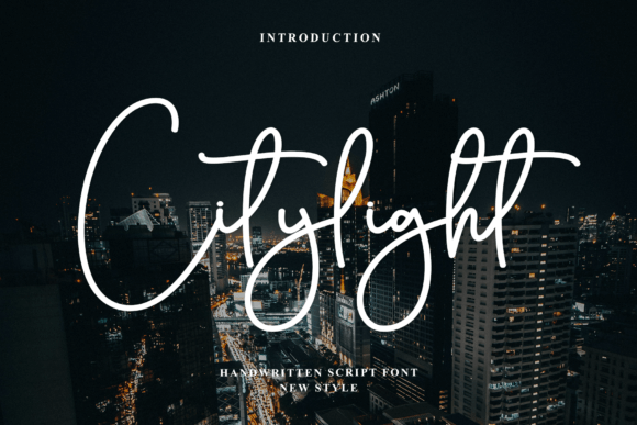 Citylight: The Urban Sophistication in Your Typeface Arsenal