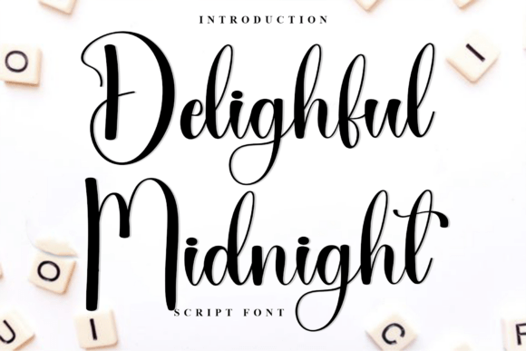 Delighful Midnight: A Versatile Font for Creative Marketers