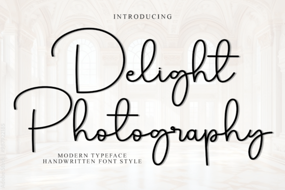 Delight Photography: A Versatile Font for Stunning Visuals