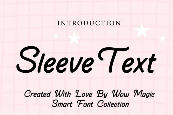 Discover Sleeve Text: A Font for Elegant Branding