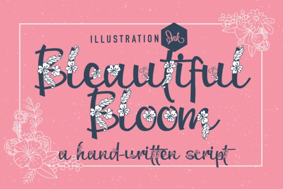 Elevate Your Craft with Bleautiful Bloom Family Font