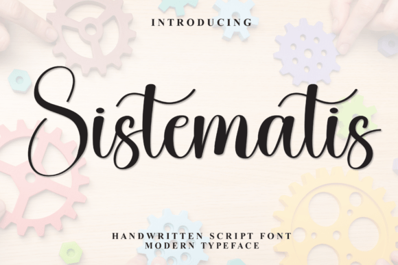 Enhance Your Brand with Sistematis: A Versatile Script Amp Font