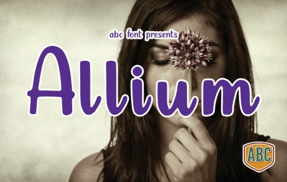 Enhance Your Web Design with Allium: A Handwritten Font