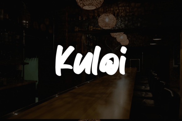 Enhance Your Web Design with Kuloi Font
