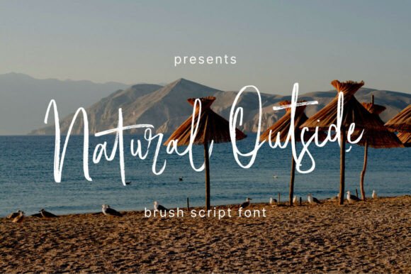 Exploring Natural Outside: A Handwritten Font for Editorial Charm