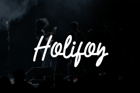 Holifoy: A Modern and Elegant Typeface for Web Design