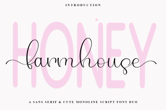Honey Farmhouse: A Font for Warm and Inviting Editorial Design