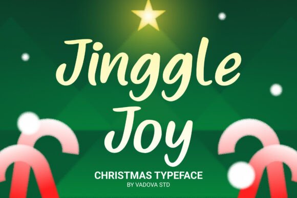Jinggle Joy: A Whimsical Script Font for Festive Web Design