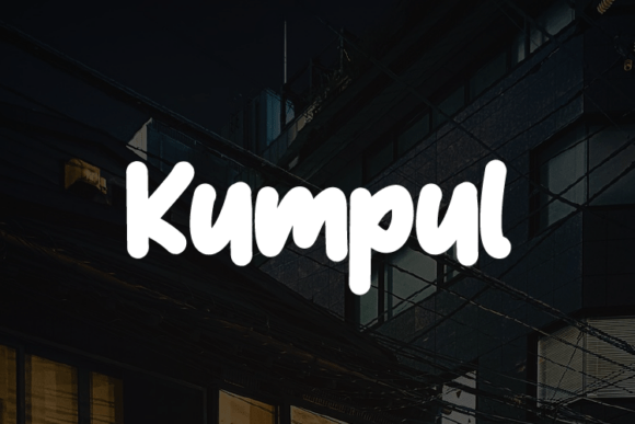 Kumpul: The Friendly Script Font for Web Design