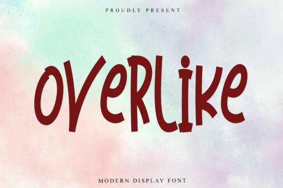 Overlike: A Modern Handwritten Font for Editorial Elegance