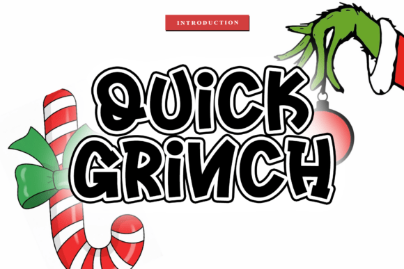 Quick Grinch: A Script Font for Polished Web Design