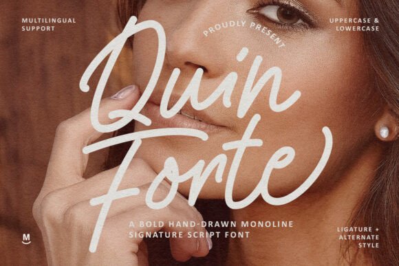 Quin Forte: A Bold and Elegant Script Font