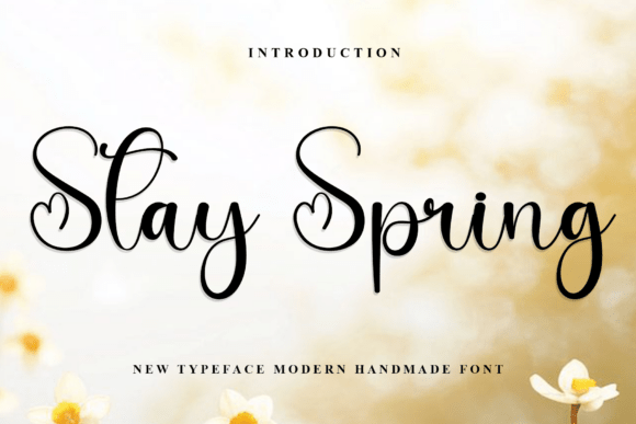 Stay Spring: A Festive and Merry Typeface for Editorial Magic