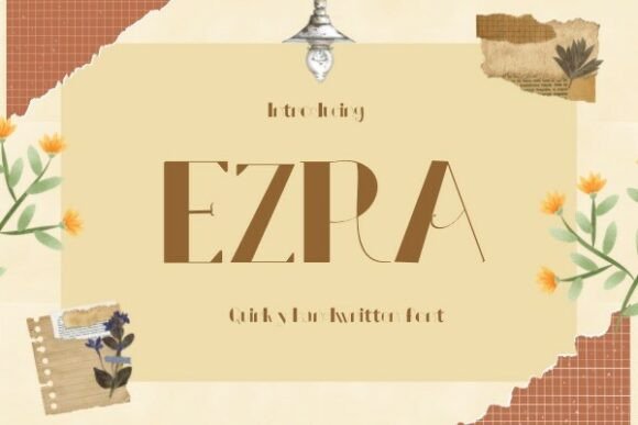 Transform Your Brand with Ezra: A Versatile Handwritten Font