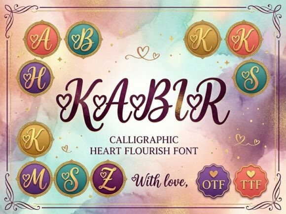 Transform Your Brand with Kabir: A Whimsical Script Font