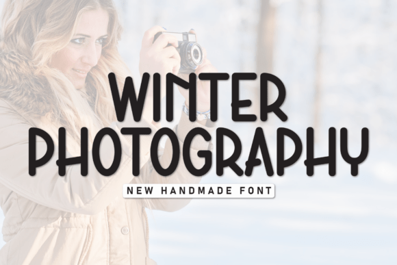 Winter Photography: A Bold and Soft Font for Web Design